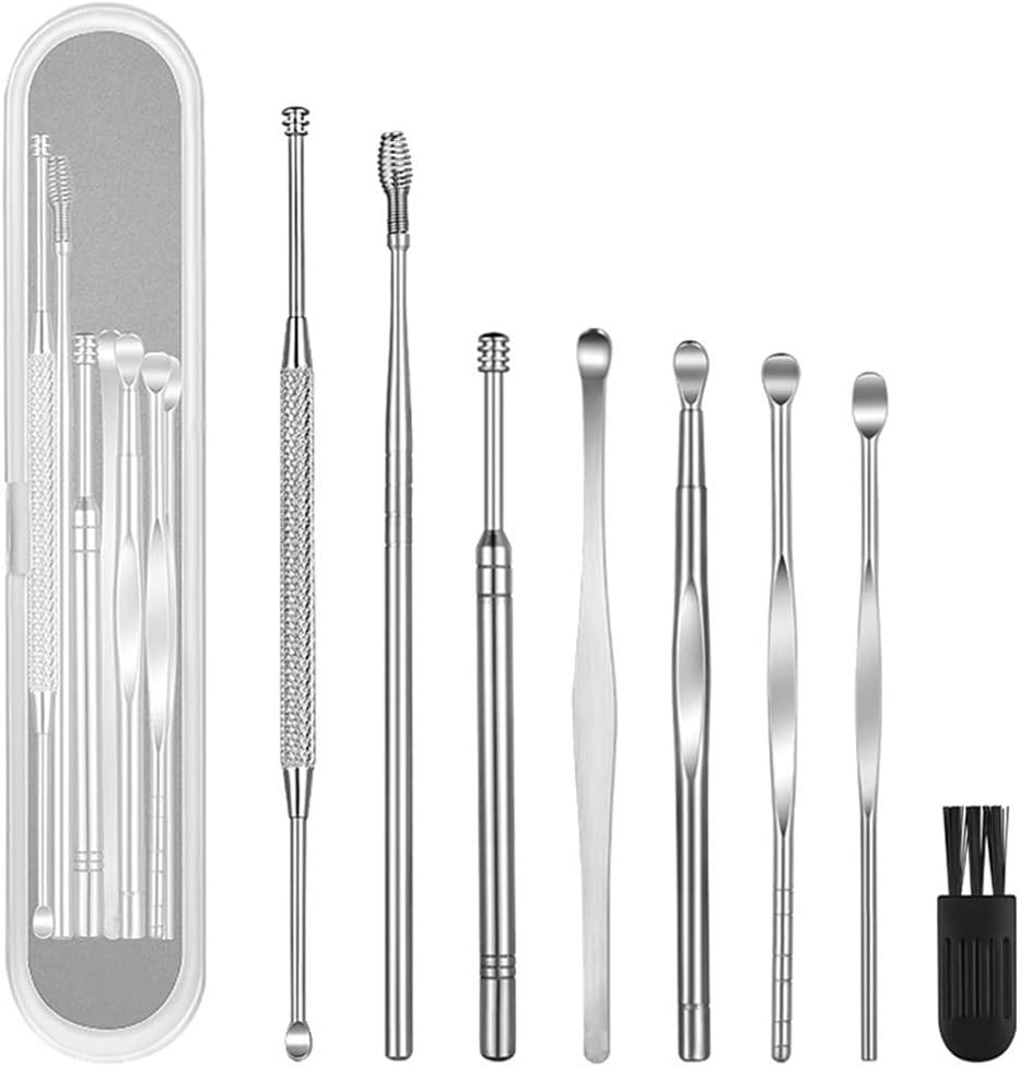 8 Pcs Ear Pick Earwax Removal Kit